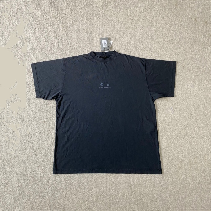 balenciaga loop sports icon embroidery t-shirt